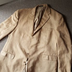 Suede Blazer by CHAPS